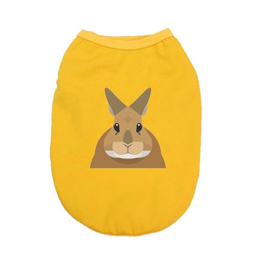ZSDGBZ PET 犬服 大型犬 イエロー 中型犬 クールベスト Tシャツ ドッグウェア クールウェア 夏服 通気 接触冷感 虫よけ 脱毛保護 XL 日焼き防ぐ お散歩 ペット洋服 犬服 猫服 タンクトップ 春夏用 かわいい