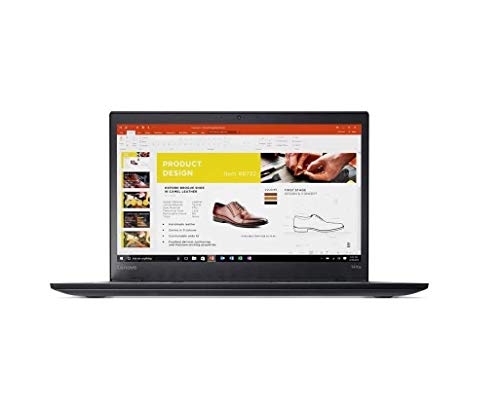 Lenovo Thinkpad T470s 14 inch FHD (1920x1080) IPS Backlit LED Laptop (Intel Dual-Core i5-6300U, 8GB DDR4 RAM, 256GB SSD, HD 520) Thunderbolt 3, HDMI, RJ-45, Type-C, Windows 10 Professional (Renewed)