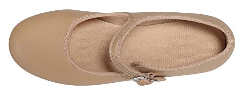Image of Linodes Unisex PU Leather Easy Strap Tap Shoe Dance Shoes for Women and Men's Dance Shoes-608