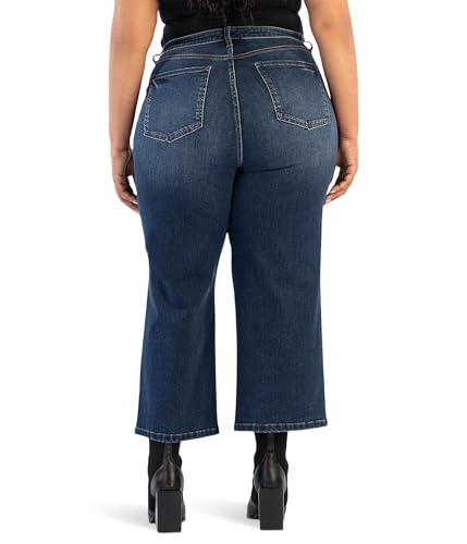 KUT from the Kloth Women's Petite Charlotte High Rise Fab Ab-Culottes2