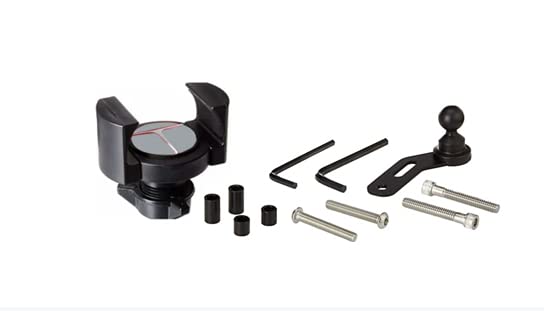 TechmountUniversal Motorcycle Control Mount with Techgripper - Grey