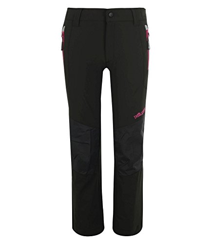 Preisvergleich Produktbild Trollkids Softshell Hose Lysefjord, Schwarz / Pink, Größe 164