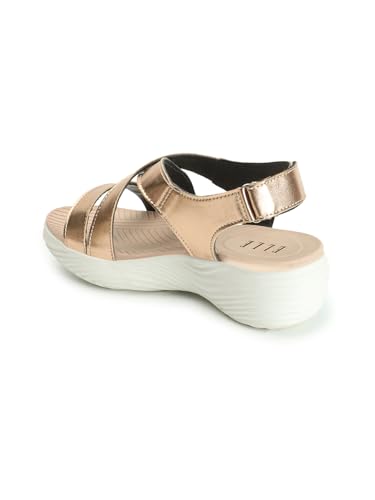 Image of ELLE Women's Strappy Wedge heel Sandals