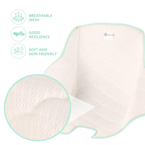 GEOCCI Outdoor Toddler Swing Cushion，Suitable for Little Tikes Toddler Swing Cushion Breathable and Soft with Air Mesh (Blue)