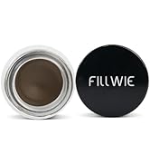 Fillwie Brow Pomade Medium Brown, Waterproof Wax for Women, Long lasting Smudge proof Ideal, fill...