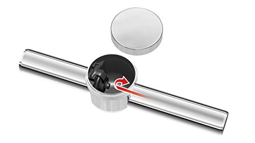 Bonomini 0750AR54B7 | Valvola Antiriflusso Orizzontale | Sifone DN32 | Valvola di Non Ritorno | Antiodore Scarichi | Plastica, Cromato - Image 5