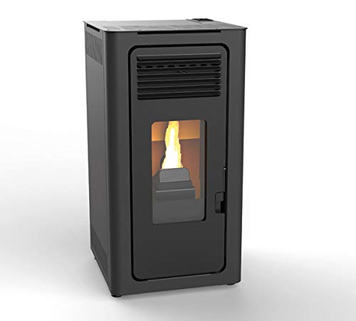 ESTUFA PELLET NEGRA AUDAX LASIAN 6 KW