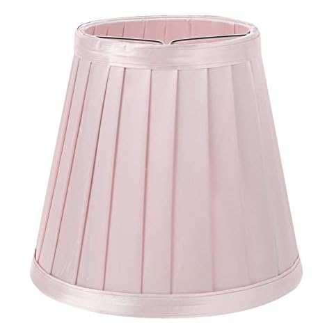 SOLUSTRE Pantalla de lámpara de tela rosa Cover