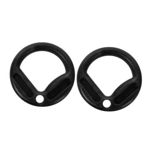 KICHOUSE Pull up Rings Fitness Rings: Gymnastic Hanging Rings Workout Handles Lifting Straps Gym Accessory for Men Women