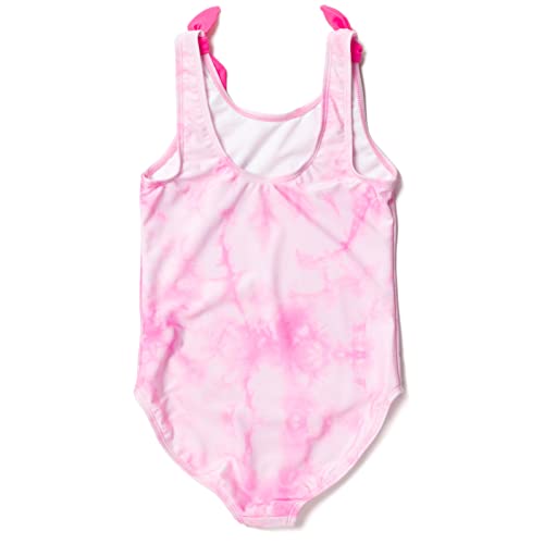 Barbie Girls UPF 50+ One Piece Bathing Suit Little Kid to Big Kid Sizes (4-14-16)2