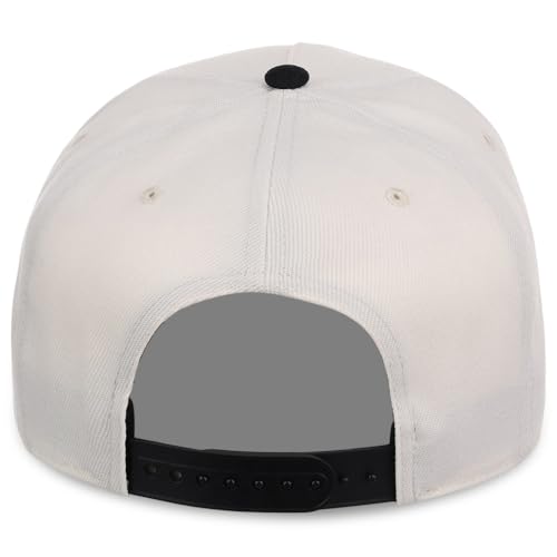 Image of Lids Blank Hook Shot A-Frame Adjustable Snapback Hat - Breathable Mesh & Lightweight | Curved Bill | One Size Fits Most