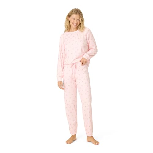 Image of PJ Salvage Women's [Amazon Exclusive] Cloud Jersey Jogger Pajama 2-piece Pj Set