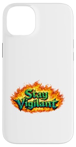 Stay Vigilant ? �I���W�i���̃t�@�C���[�h���S���G���u�����B �X�}�z�P�[�X iPhone 14 Plus �p