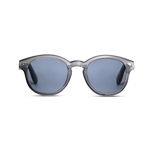 Weatherproof Vintage Designer Sunglasses for Men, UV400 Protection, Durable Oval Frame Embedded with Metal Wire Core2