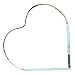 Hortense B. Hewitt Wedding Cake Topper - Porcelain Couple With Heart Arch, 6 Inch