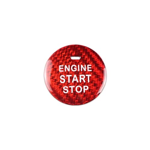 Bouton de démarrage de voiture Haval : protège des rayures - cache bouton rouge