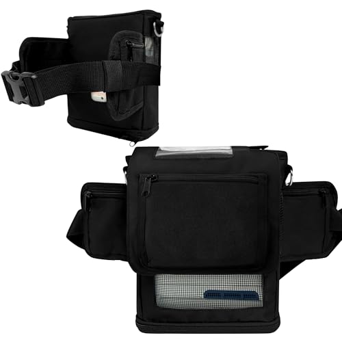 o2totes Fanny Pack Fit For Inogen One G5 (I0-500) Inogen Rove 6 (IS-401) & OxyGo Next (1400-3000) Only