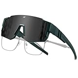 Design compatible avec la plupart des lunettes : Les Joopin surlunettes de soleil à porter par-dessus peuvent se porter directement sur la plupart des lunettes de vue et sont un accessoire essentiel pour les porteurs de lunettes lorsqu'ils sortent. La monture oversize assure une couverture quasi totale de toutes les lunettes ordinaires. Ces sur lunettes de soleil homme peuvent également se porter seules, offrant une protection et un effet d'ombrage renforcés