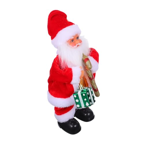 Père Noël Électrique avec Musique et mouvements automatiques de fête