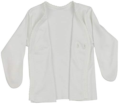Image of ToBeInStyle Babies' 4 Pack Relaxed Fit Short or Long Sleeve Button Up Kimono Tee Swaddle Shirt