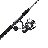 Penn Pursuit V Travel Spinning Reel 7' 3-PieceFishing Rod Combo, Graphite Composite Rod Blank Construction, EVA Handles
