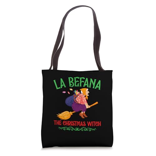 La Befana Christmas Witch Italian Folklore Italy Holiday Tote Bag