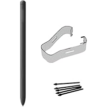 Galaxy Tab S6 Lite Stylus Pen S Pen Replacement Part for Samsung Galaxy Tab S6 Lite 2024 EJ-PP610 SM-P610N with Tips/Nibs Tweezer Oxford Gray