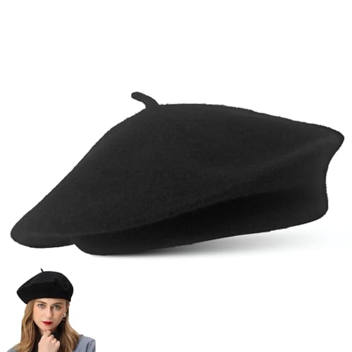 Febbya Französische Baskenmütze,Klassische Baskenmütze,Barett Mütze Damen,Unisex Beret Mütze,Elegante Schirmmütze Barett für Damen im Winter und Herbst (Schwarz) für 4,99 EUR (-5%) statt 13,22 EUR bei amazon.de Bild: Febbya Französische Baskenmütze,Klassische Baskenmütze,Barett Mütze Damen,Unisex Beret Mütze,Elegante Schirmmütze Barett für Damen im Winter und Herbst (Schwarz) für 4,99 EUR (-5%) statt 13,22 EUR bei amazon.de