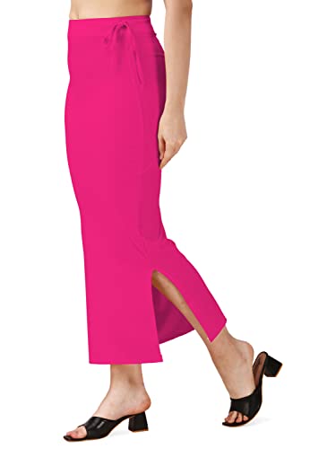Image of Mehrang Microfiber Saree Shapewear Petticoat for Women, Cotton Blended Shape Wear Dress for Saree