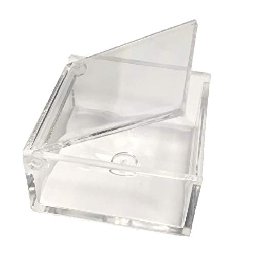 PuntoCasaStore® 25 scatole portaconfetti plexiglass 6x6x3 cm