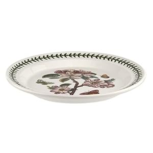 Portmeirion Botanic Garden 10.5-Inch Dinner Plate, Flowering Almond Design - Durable Earthenware Tableware, Microwave, Dishwasher, Freezer Safe, Farmhouse Dinnerware Made in England Portmeirion Botanic Garden 105 Inch Dinner Plate Flowering Almond Design Durable Earthenware Tableware Microwave Dishwasher Freezer Safe Farmhouse Dinnerware Made in England