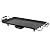 MegaChef Electric Grill with Non-Stick Coating, Removable Drip Tray & Adjustable Temperature Control, Versatile Small Kitchen Appliance (21 Inch Grill)