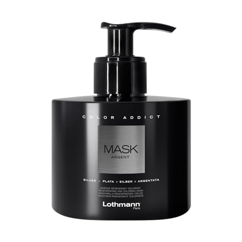 Lothmann Paris - Mask Color Addict Regénérant Colorant Argent Cheveux Blond - 250ml