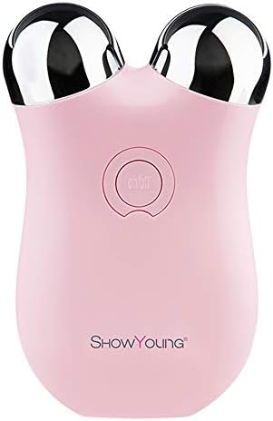 ShowYoung Mini Microcurrent Facial Device Reducing Wrinkles Skin Tight Anti-Aging Electric Galvanic Machine