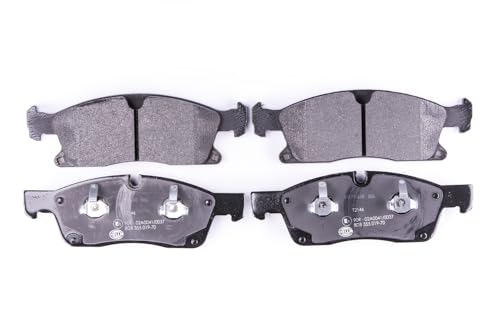 Kit de plaquettes de frein HELLA pour rouler sereinement en MERCEDES-BENZ
