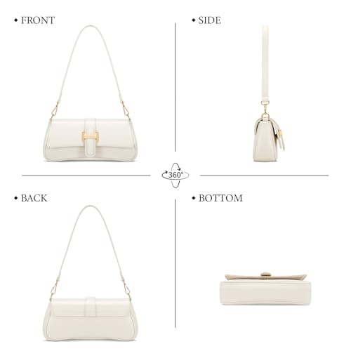 Image of KKXIU Shoulder Bag for Women Small Hobo Handbag Mini Retro Clutch Purses