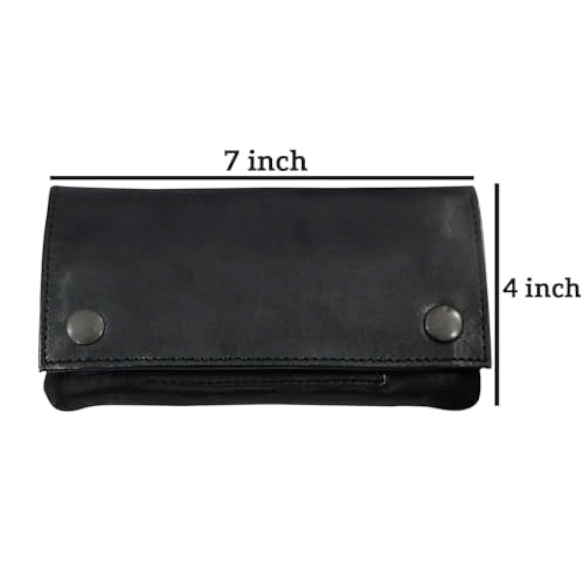 Genuine Vintage Leather Tobacco Pouch Bag