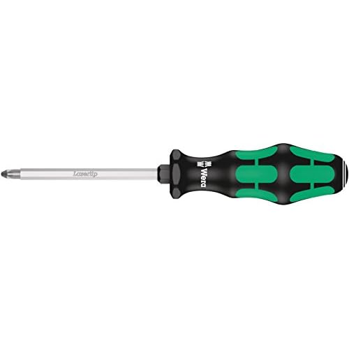 Wera 05009342001 355 SK Kreuzschlitz-Schraubendreher, PZ 2 x 100 mm