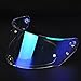 for Assault Rapid Stream Helmet Visor Replacement, For FF320/328/353/800 Helmets Outer Full Face Visor (Revo Clear Blue)