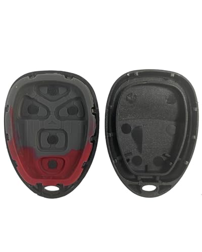Coque de clé pour GMC Buick et Malibu (Type 1) - Boîtier de remplacement pour télécommande auto - 2