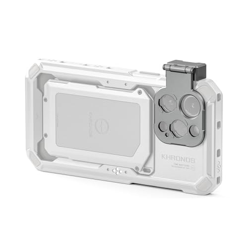 TILTA Khronos T Series Mount Lens Adapter for iPhone 15 Pro/Pro Max Case - Titanium White TK-IP-TLA-TW - Image 2