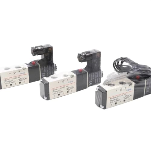 Électrovanne pneumatique 4V100 DC24V distributeur d'air pour vérin