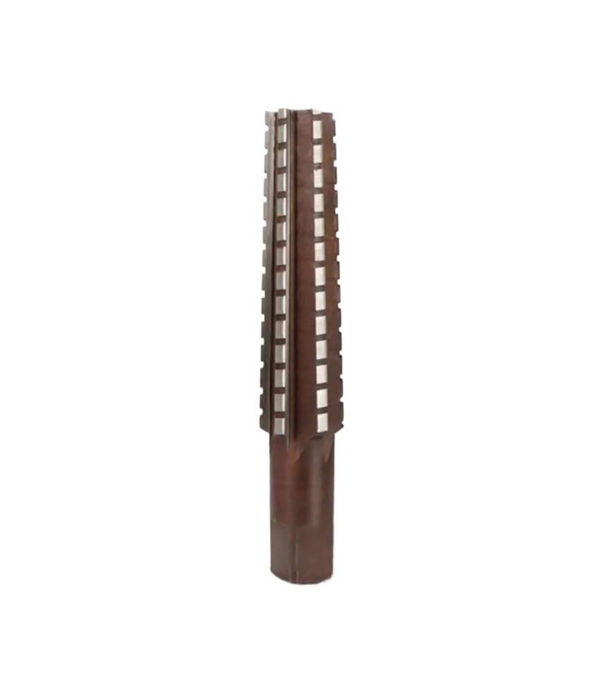 TCETVMVXR Mohs Cone Reamer MT0-MT5.9Crsi Precision Reamer and Coarse Reamer Used for Manual Tools for Milling Precision Machining Tools (MT1 Rough)