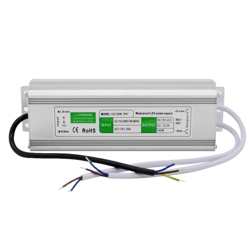 Alimentation LED 12V 36W étanche pour rénovation lumineuse de salle de bain IP67 - 2
