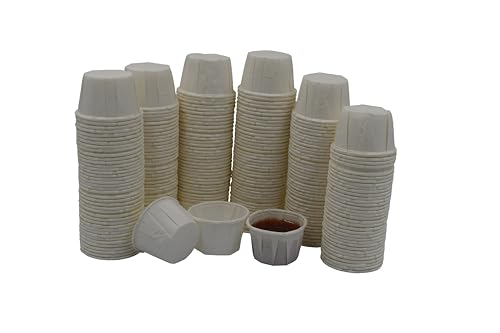 Sunrise Packaging Round Soufflé Pots 4oz, Biodegradable, Or