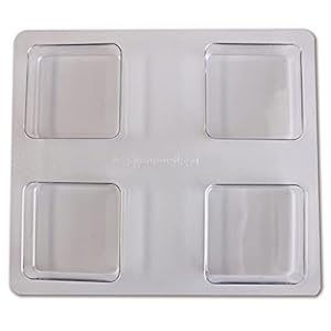 4 Cavity S’mores Mold For Chocolate-Covered Cookies