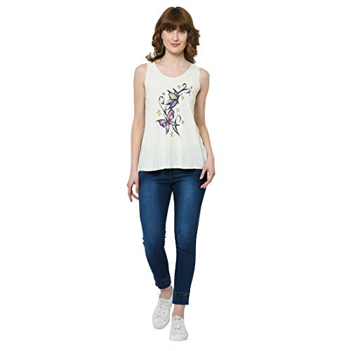 Image of Mack Jonney Regular Fit Women Tank Tops(Pack of 1-MACK632704)