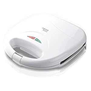 Haeger Panini - Plancha Grill 750W - Antiadherente - Apagado automático