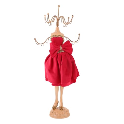 Mannequin porte-collier buste présentoir boucles d'oreilles artisanal