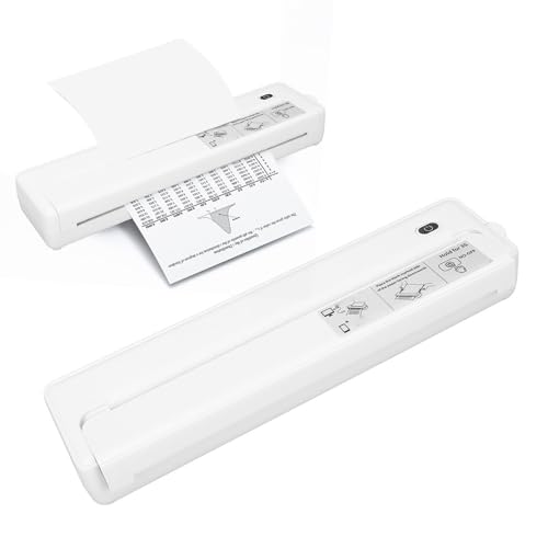 Amazon.co.jp: 移動用のポータブルプリンター、A4 203DPIインクレス